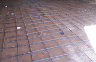 heavy bus garage gatorbar concrete pour 