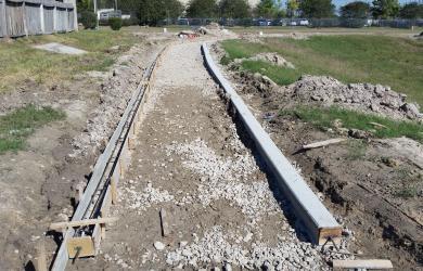 westgreen walking trail project with gatorbar 