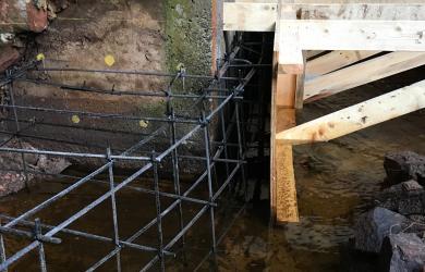 culvert restoration with gatorbar 