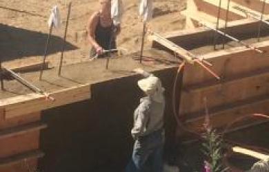rammed earth and hempcrete home 
