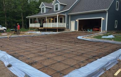 gatorbar residential pour project 
